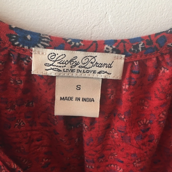 Lucky Brand Blouse - Picture 2 of 2